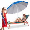 Parasol plażowy 240cm parasol ogrodowy niebieski