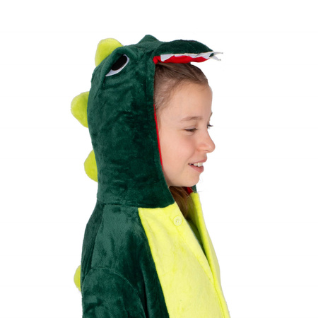 Piżama jednoczęściowa kigurumi dziecięcy kombinezon smok rozmiar 120-130 cm