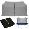 Siatka wewnętrzna 8FT 6 słupków do trampoliny 244/250/252cm 