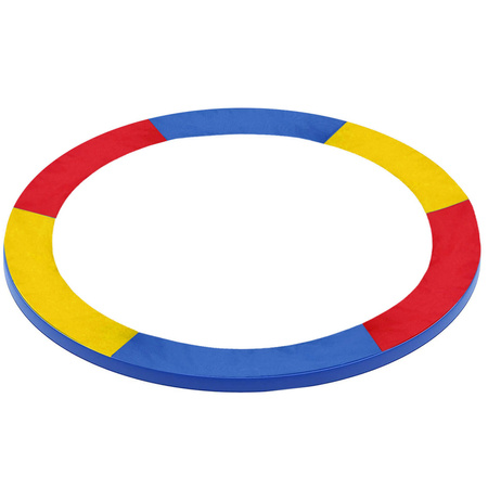 Siatka do trampoliny zewnętrzna z osłoną na sprężyny 244 cm 8FT multikolor