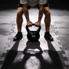 Kettlebell do ćwiczeń 20 kg hantla, odważnik treningowy ABS kula czarna