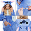 Piżama jednoczęściowa kigurumi damska kombinezon Stitch rozmiar S