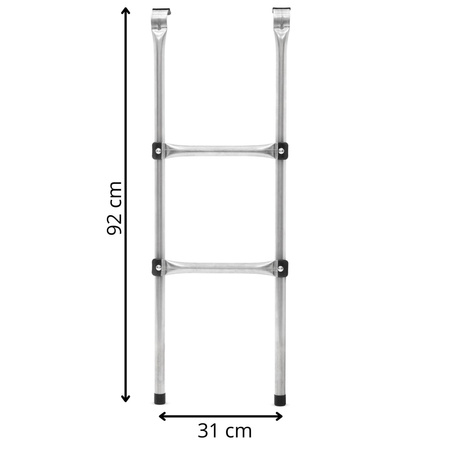 Drabinka do trampoliny 90 cm uniwersalna drabina, schodki