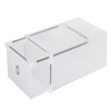 Organizer na buty 28x18x18 cm zestaw 5 szt. pudełka z otwieraną klapą