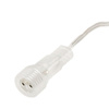 Lampki choinkowe 10 szt. sople 480 Led padający śnieg meteory zewnętrzne niebieskie