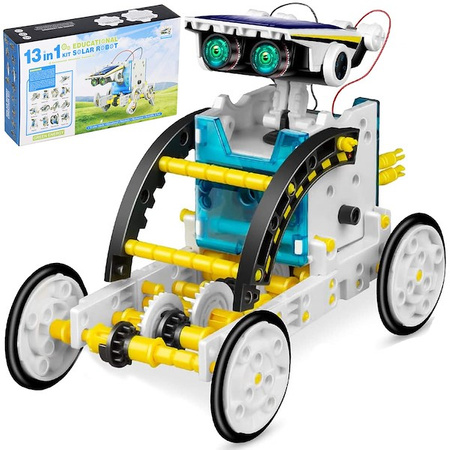 Robot solarny zestaw konstrukcyjny zabawka 13w1
