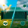 Pawilon handlowy 3x6 m namiot handlowy ekspresowy na imprezy, targ, catering, zielony
