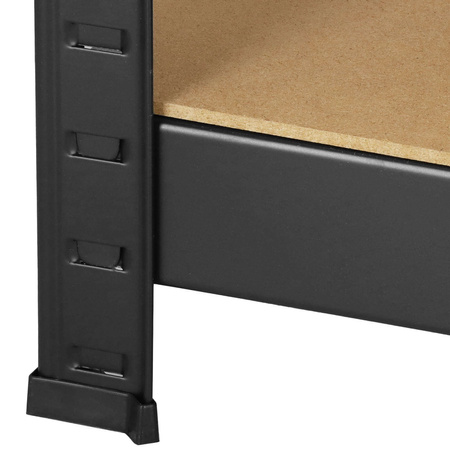 Regał metalowy magazynowy 5 półek 180x90x40cm 875kg do garażu, piwnicy