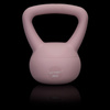 Kettlebell miękki 2kg ciężar do ćwiczeń, kula treningowa, fitness, jasnoróżowy