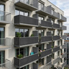 Osłona na balkon 1x7 m maskująca mata balkonowa zacieniająca 95% z opaskami antracyt