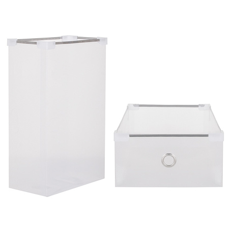 Organizer na buty z otwieraną szufladą 34x22x13,5 cm zestaw 10 szt.