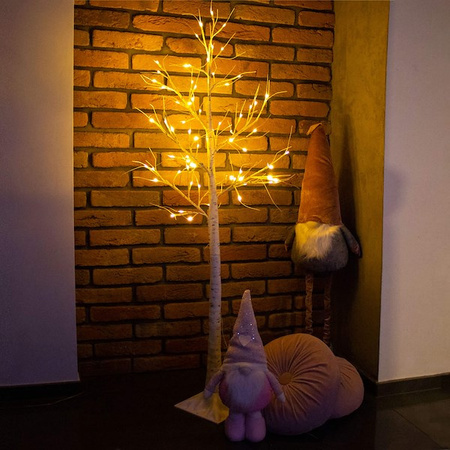 Drzewko świecące 180 cm brzoza LED dekoracja świąteczna