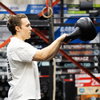Kettlebell do ćwiczeń 20 kg hantla, odważnik treningowy ABS kula czarna