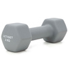 Hantle fitness na stojaku komplet 6 obciążeń 1-3 kg do treningu siłowego, domowego